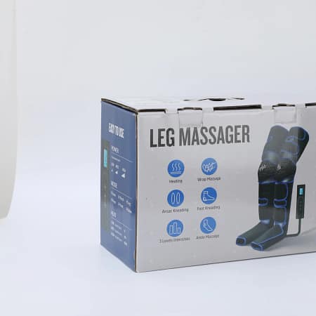 Massageador de pernas personalizado para massagem de coxa, panturrilha e compressão de ar